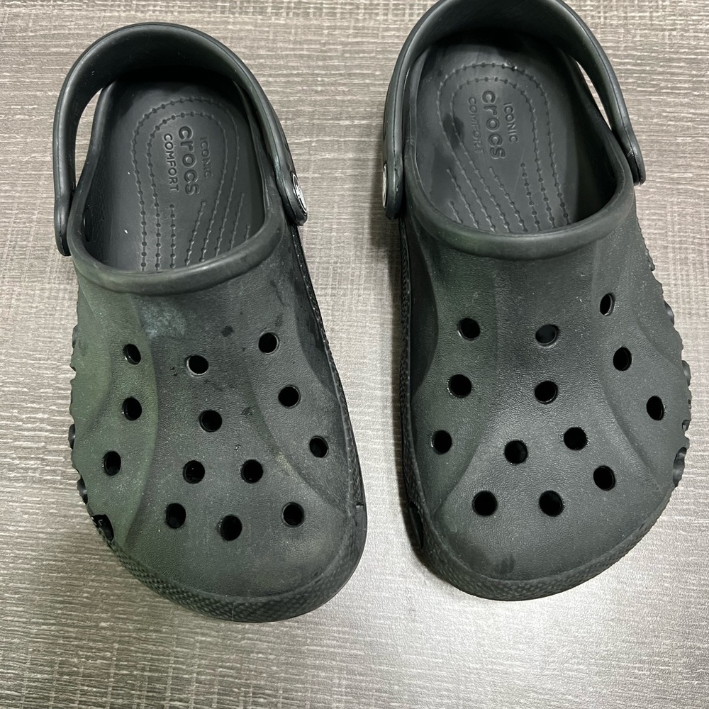 CROCS Black Water Shoes with Croslite Comfort